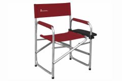 Isabella Directors Chair with Side Table Red