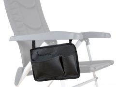 Isabella Chair Side Pocket - Dark Grey