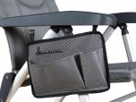 Isabella Chair Side Pocket Light Grey