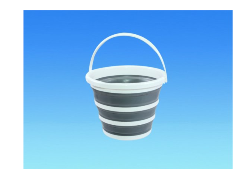 Collapsible Round Bucket with Handle