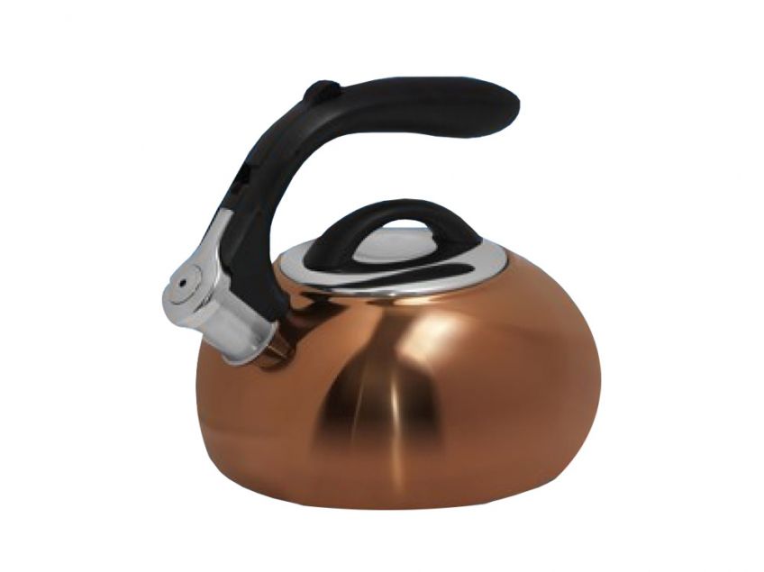 Copper Polished 1.8L Gas Hob Kettle 