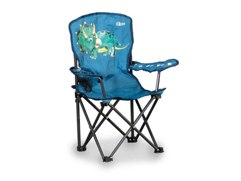 Quest Child's Folding Camping Chair - Dinosaur