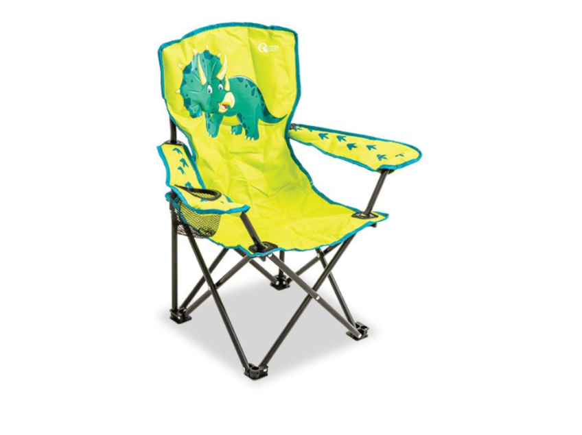 Quest Child's Folding Camping Chair - Dinosaur