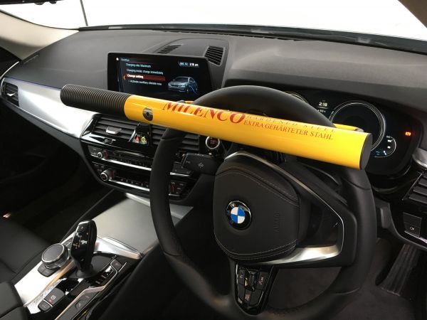Milenco Steering Lock Yellow