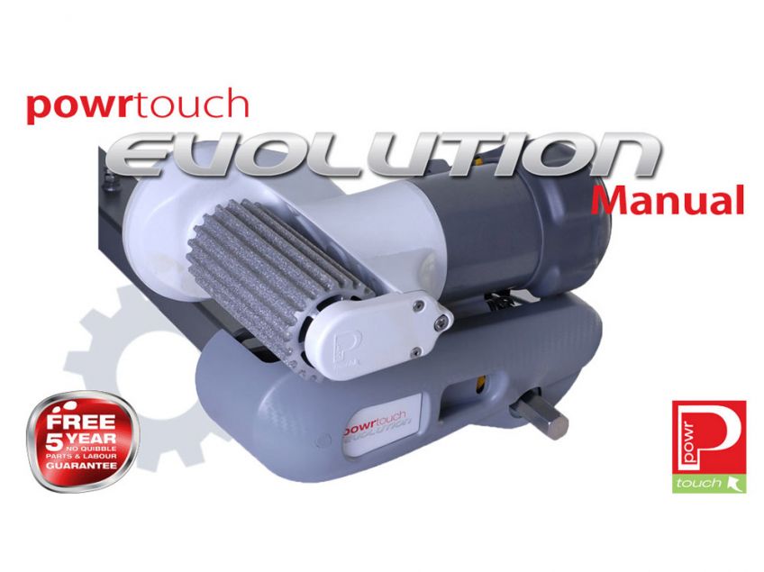 Powrtouch Evo Single Axle Manual Inc. Fitting