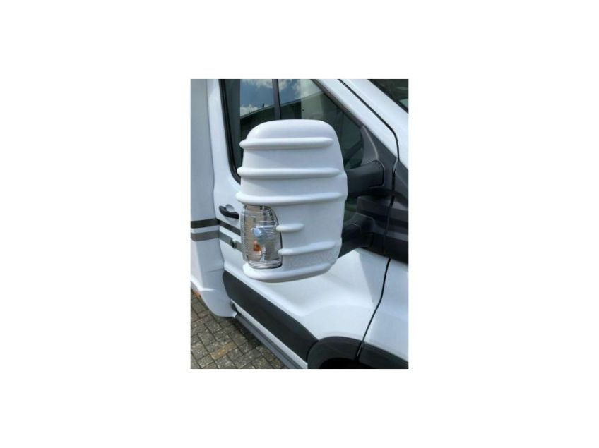 Milenco Mirror Protector White - Ford Transit