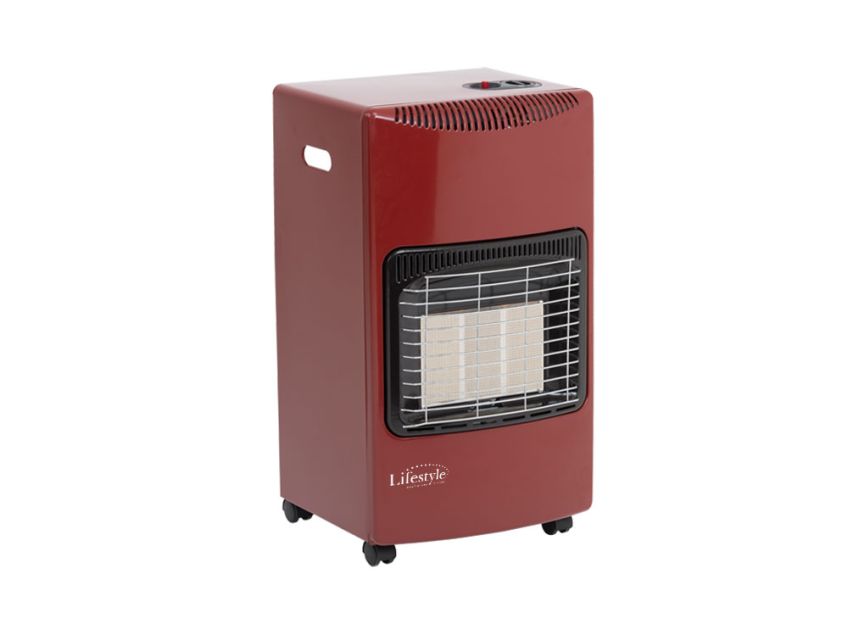 Seasons Warmth Red Indoor Cabinet Heater