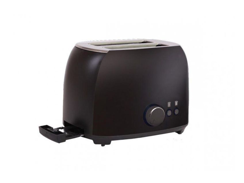 Powerpart 2 Slice Toaster - Black