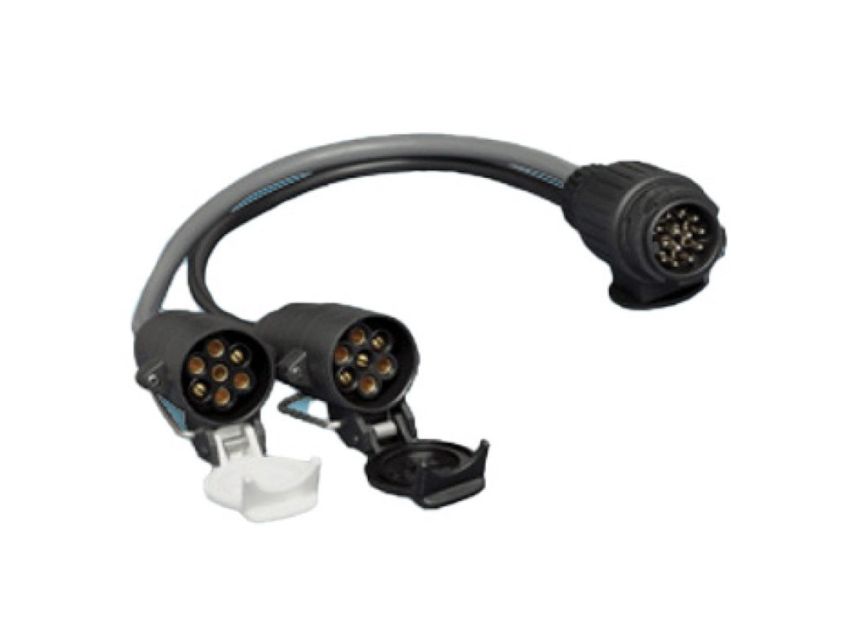 13 Pin Plug to 7N and 7S Coupling Socket