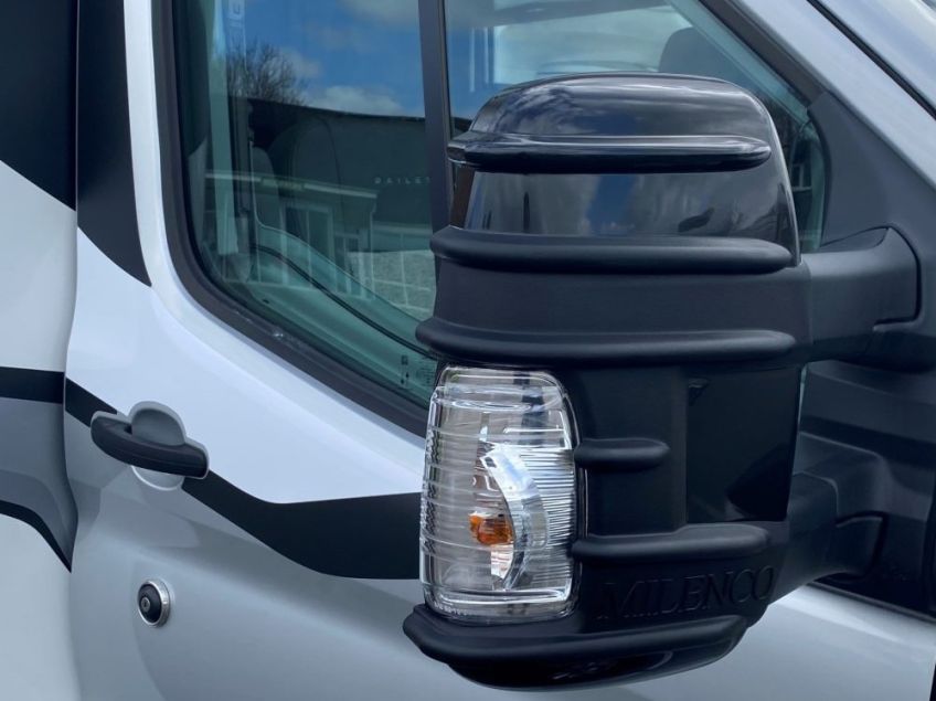 Milenco Mirror Protector Black - Ford Transit