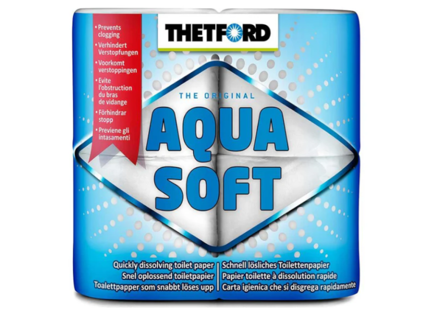 Thetford Aqua Soft Toilet Rolls (Pack of 4)