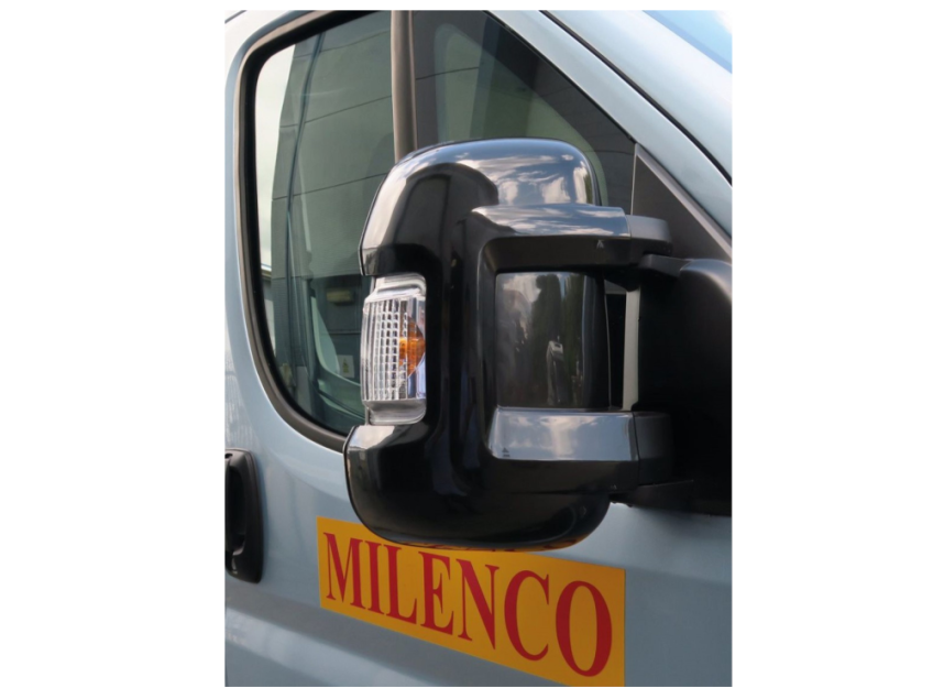 MILENCO MIRROR PRO.SHORT ARM BLACK
