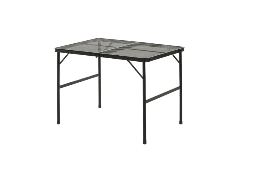 Greccio table mesh black 90