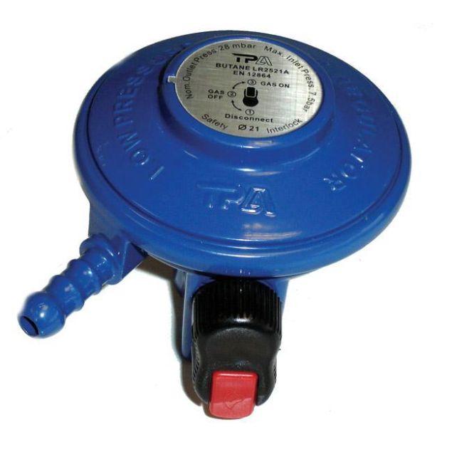 Butane 21mm Clip On Regulator