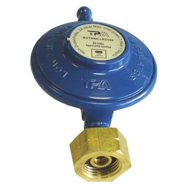 Butane Screw On Regulator 28mbar