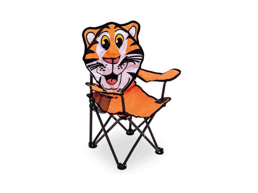 Quest Childrens Tiger Fun Folding Chair