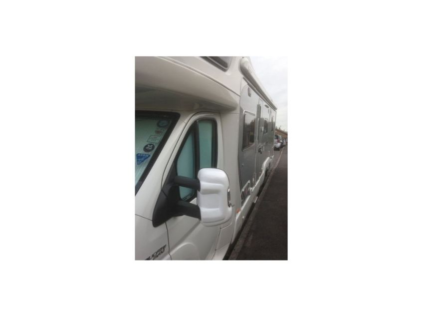 Milenco Mirror Pro Long Arm White
