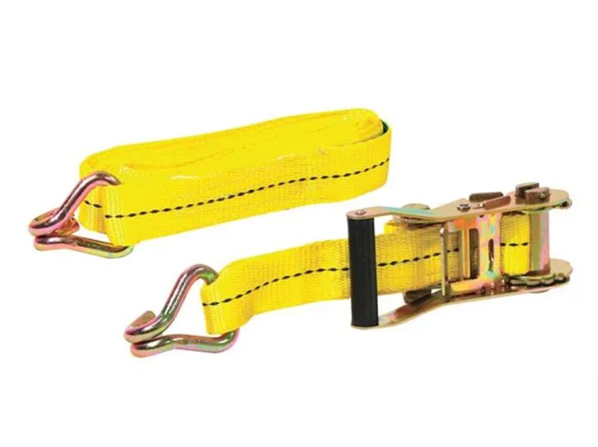 Heavy Duty Rachet Tie Down + J Hooks - 35mm/5m