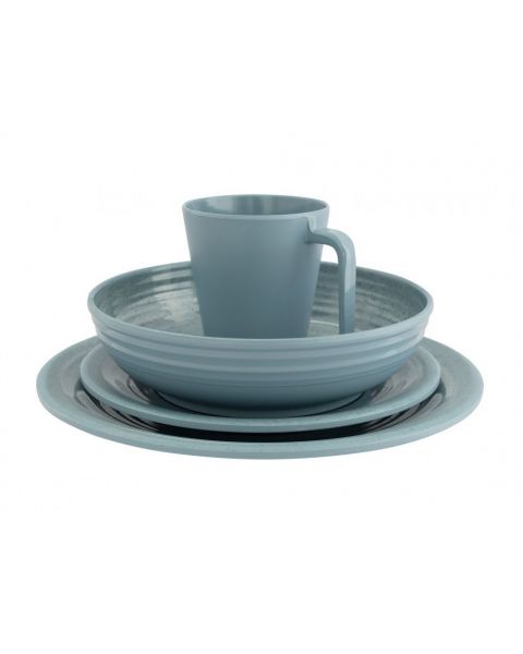 Eurotrail Denia Melamine Dinner Set - 16Piece