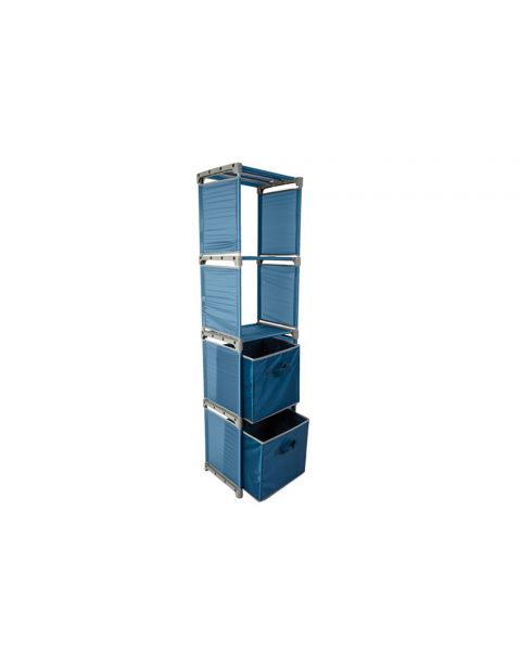 Quest Pack Away Shelf Unit with 2 Storage Boxes