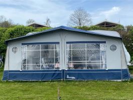 989 Isabella Capri Lux Blue IXL Poles 45076 - Yorkshire Caravans