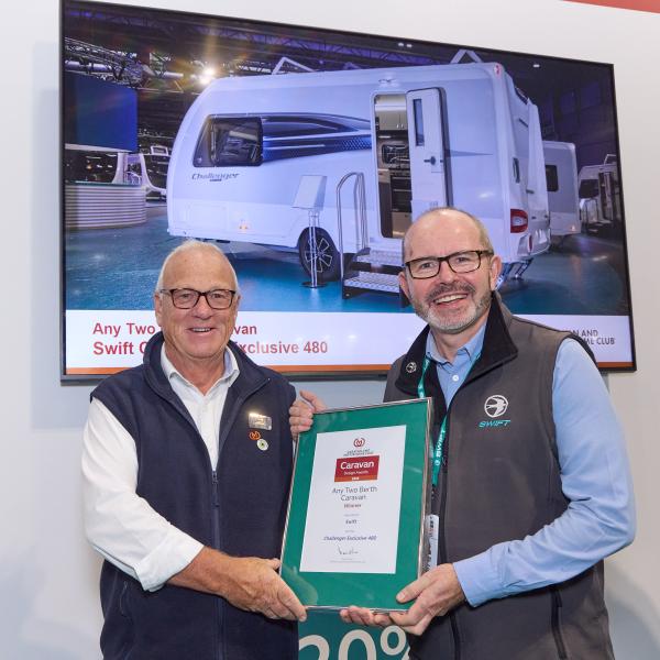 Award Winning Caravans - Swift Group Celebrates Multiple Award Wins