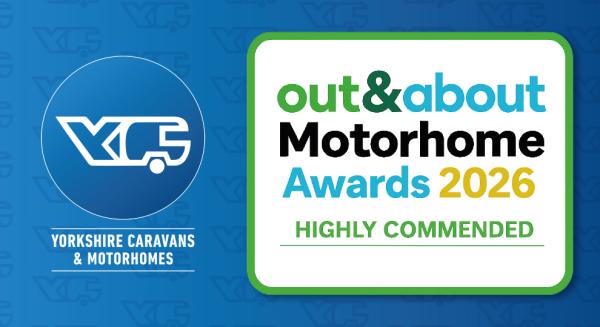Highly Commended Public Vote Win at the Out & About Live Motorhome Awards 2026