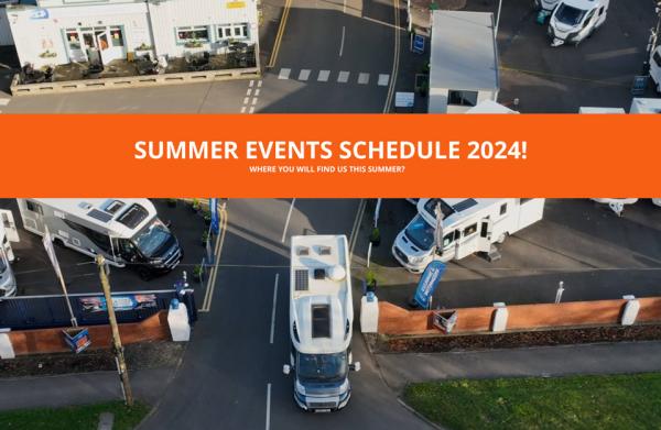 Summer Outdoor Events UK Schedule - Where you'll find us!