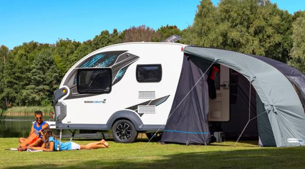 Free Awning with Swift Basecamp 2 or 4!
