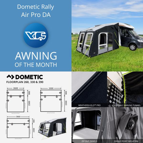 Dometic Rally Air Pro Driveaway Motorhome Awning of the Month