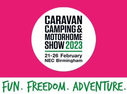 Caravan, Camping and Motorhome Show 2023 - See you there!