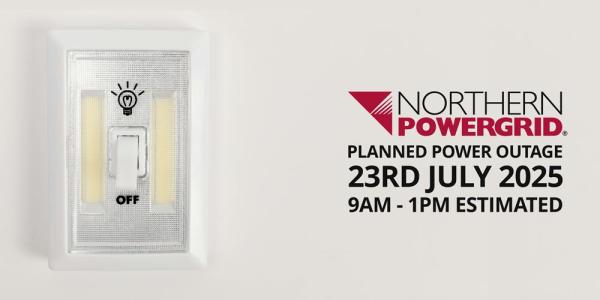 ⚠️ URGENT CUSTOMER NOTICE – TEMPORARY POWER OUTAGE ON 23rd JULY 2025 ⚠️