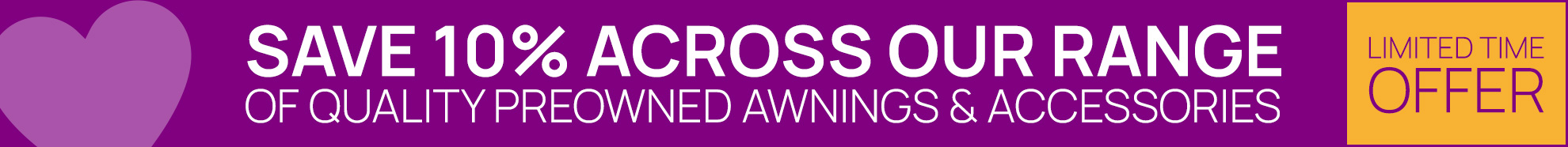 10% Off Pre-Owned Awnings
