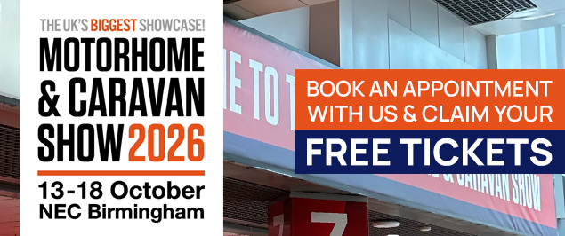 Free Tickets to the Motorhome & Caravan Show Oct 26