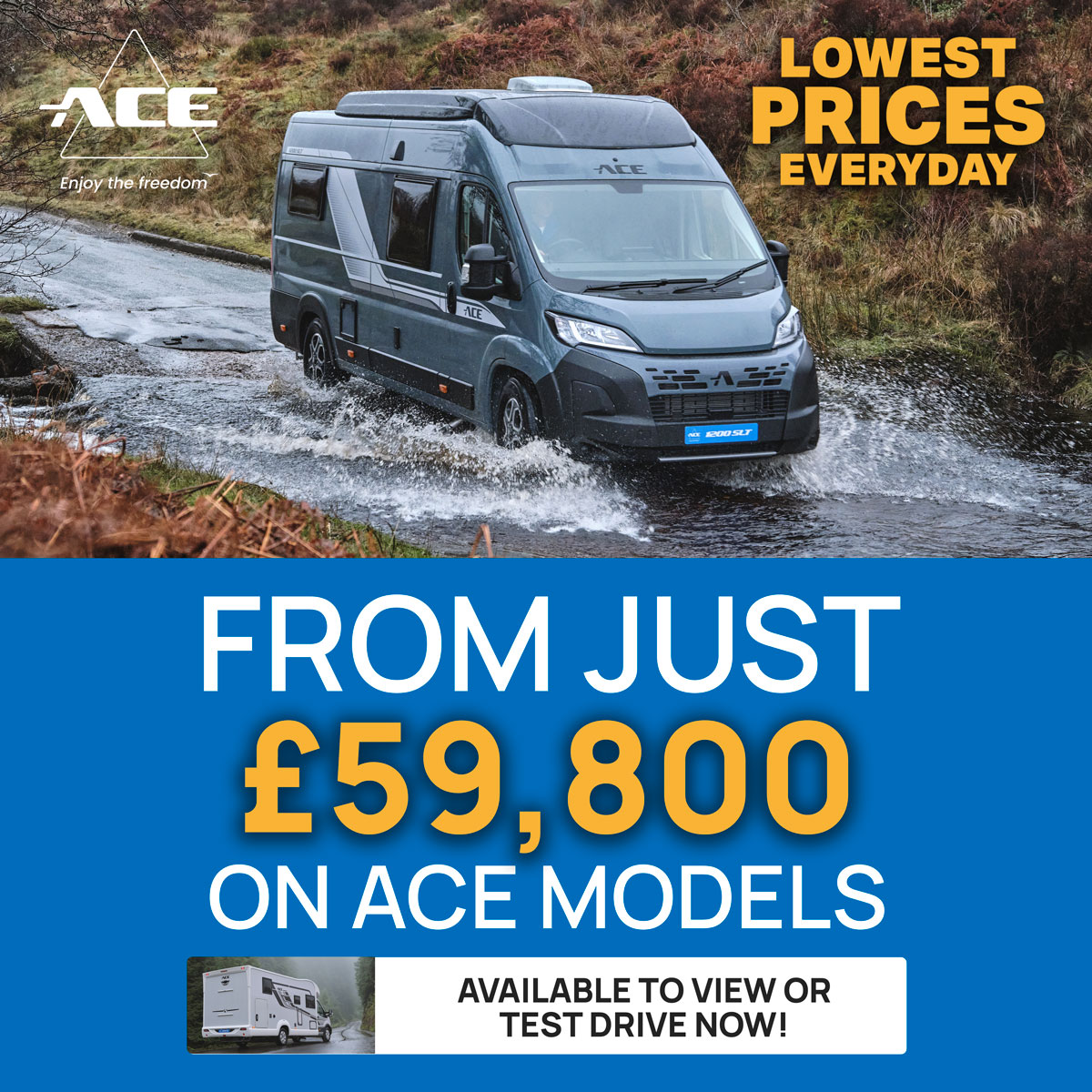 Ace Motorhome Offers