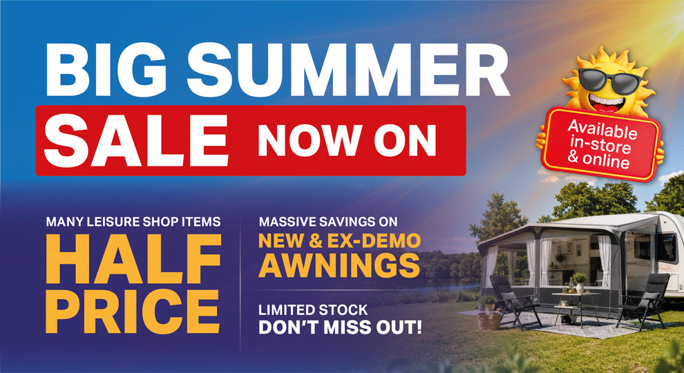 Big Sale on Camping Accessories and Awnings