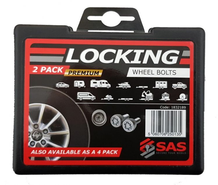 SAS Premium Locking Wheel Bolts 2