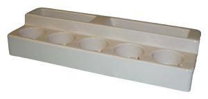 Free Standing Cup Rack  Ivory