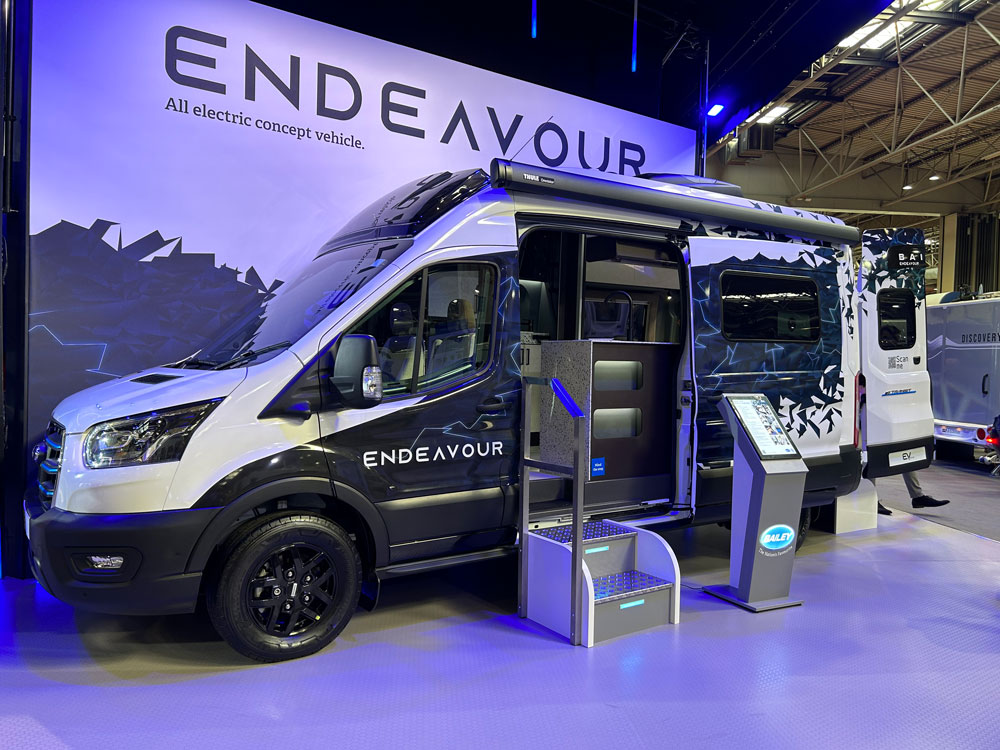 Bailey All Electric Endeavour Concept at the NEC