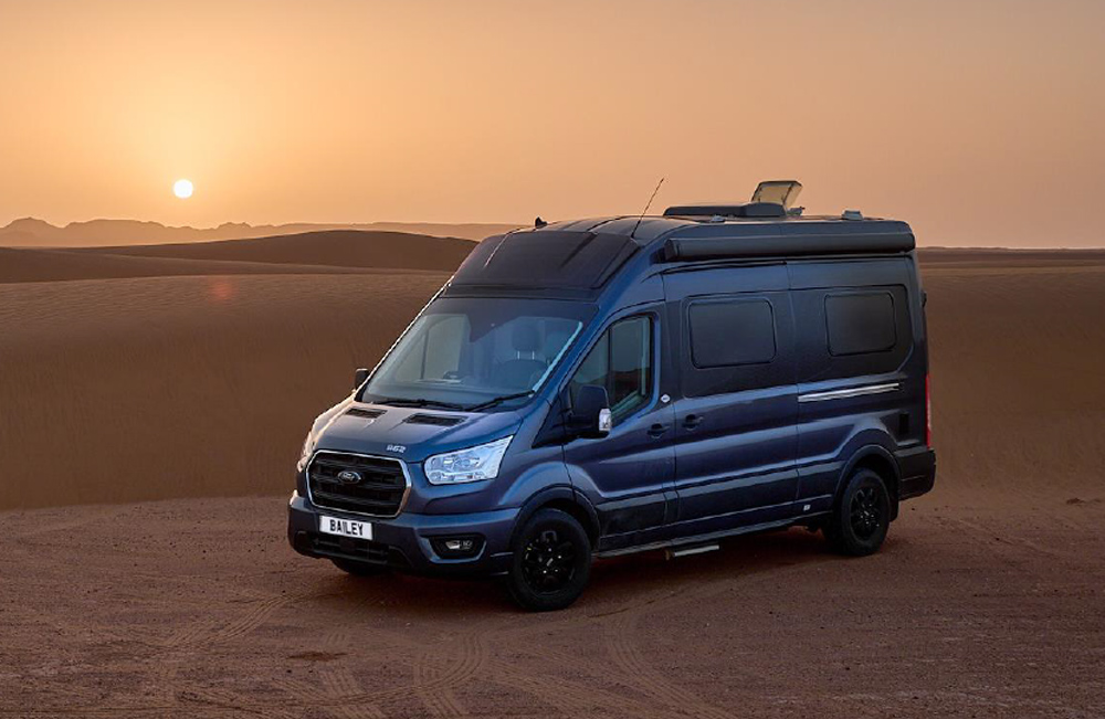 Bailey Endeavour Models tested in the Sahara Desert