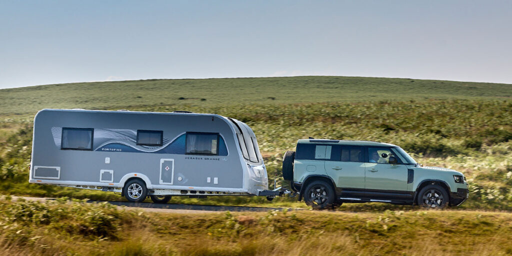 Can a 12 car tow a caravan