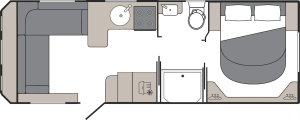 Coachman Lusso IV Floorplan