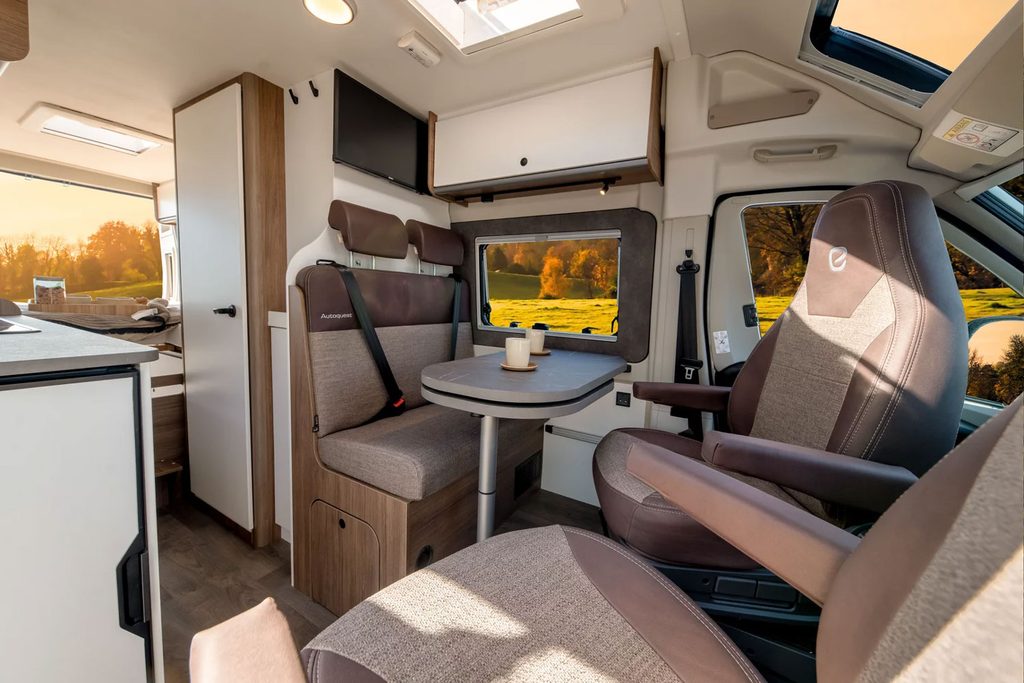 Elddis Autoquest GTV Campervan Dining Area
