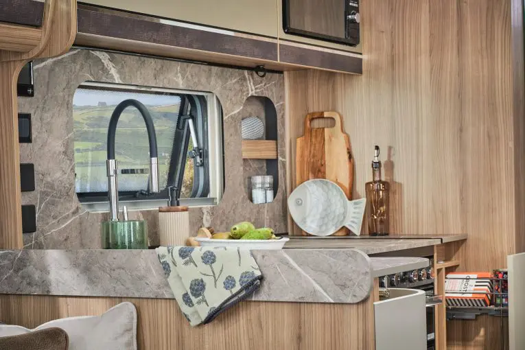 Unicorn 2027 Caravan Kitchen